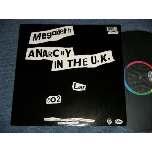 画像: MEGADETH - ANARCHY IN THE U.K.  ( Ex++/MINT)  / 1988 UK ENGLAND ORIGINAL Used  12" 