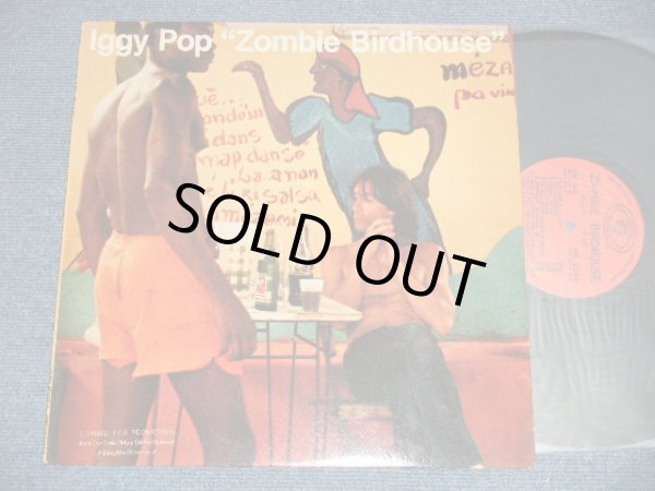 画像1: IGGY POP - ZOMBIE BIRDHOUSE (Matrix #  A) APE 6000-A PRC-C-2-1  STERLING     B) APE 6000-B PRC-C-1-1-1 STERLING  ) ( Ex++/MINT-)   / 1982 US AMERICA ORIGINAL  "PROMO"  "RED LABEL"  "With  BARCOARD on BACK COVER"  Used  LP