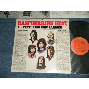 画像: RASPBERRIES ( w/ ERIC CARMEN ) -  BEST: With Custom Inner Sleeve ( Matrix #  A) ST-1-11524-Z3  STERLING    B) ST-2-11524-Z4  STERLING ) (Ex+++/MINT- BB for PROMO) / 1976  US AMERICA ORIGINAL  "ORANGE with OLIVE GREEN 'CAPITOL' at Bottom  LABEL" "PROMO" Used LP  