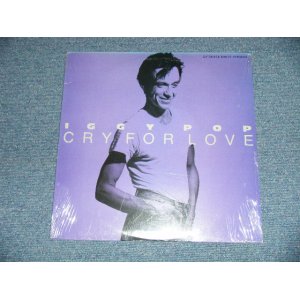 画像: IGGY POP - CRY FOR LOVE ( SEALED Cut Out )   / 1986 US AMERICA ORIGINAL  "BRAND NEW SEALED"   12"