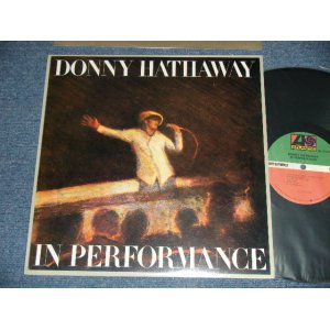 画像: DONNY HATHAWAY - IN PERFORMANCE ( MINT-/MINT-) / 1980 US AMERICA ORIGINAL  Used LP 