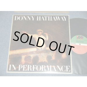 画像: DONNY HATHAWAY - IN PERFORMANCE ( MINT-/MINT-) / 1980 US AMERICA ORIGINAL  Used LP 