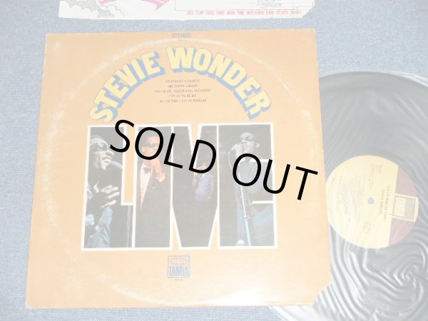 画像1: STEVIE WONDER - LIVE ( Ex/MINT- CUT OUT ) / 1970 US AMERICA ORIGINAL"1st press Label"  Used LP