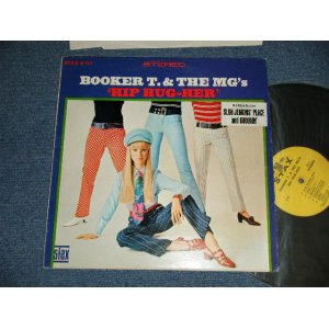 画像: BOOKER T.& THE MG'S - HIP HUG-HER  ( A) ST-STX-671015-AA  LW ▵10545  B) ST-STX-671016-AA LW  ▵10545-x )  (Ex++/Ex++ )  / 1967 US ORIGINAL "Yellow Label" STEREO Used LP