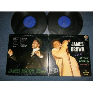 画像: JAMES BROWN - LIVE AT THE APOLLO VOLUME II 2 (Ex+/Ex+++ A:Ex) / 1968  US AMERICA ORIGINAL "BLUE with SILVER Print With CROWN on TOP Label"  STEREO Used 2-L
