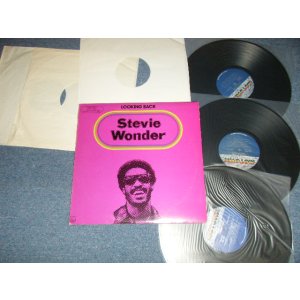 画像: STEVIE WONDER - LOOKING BACK  (Ex++/MINT-) /  1977 US AMERICA ORIGINAL Used 3-LP's 