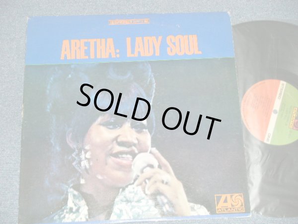 画像1: ARETHA FRANKLIN - LADY SOUL  (Ex++, Ex++/Ex+++, Ex ) ) / 1969 Version US AMERICA 2nd Press "GREEN & RED with 1841 BROADWAY Label" Used LP 　