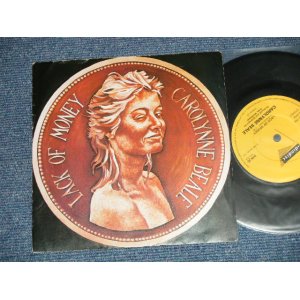 画像: CAROLYNNE BEALE - LACK OF MONEY  ( Ex+++/MINT- ) /  1981 UK ENGLAND ORIGINAL Used 7" 45 Single   with PICTURE SLEEVE 