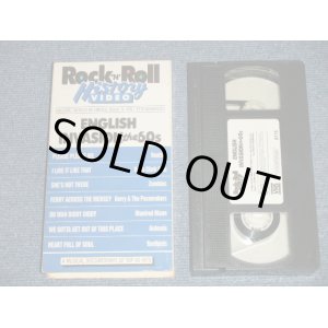 画像: v.a. OMNIBUS (BEATLES, DAVE CLARK FIVE, GERRY and THE PACEMAKERS, ANIMALS, MANFRED MANN, YARDBIRDS, ZOMBIES ) - Rock 'n' Roll History VIDEO : ENGLISH INVENSION the 60s (Ex++/MINT)   / 1989 US AMERICA  'NTSC' SYSTEM  Used VIDEO 