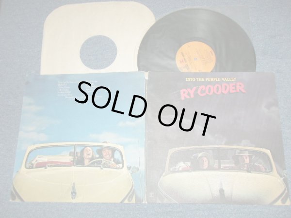 画像1: RY COODER -  INTO THE PURPLE VALLEY :Without SONG SHEET (Matrix #  A) MS-2052A  31258-1A   B) MS-2052  31259-B 1C) (Ex++/Ex+++ ) / 1972  US AMERICA  ORIGINAL 1st press "BROWN with STEREO Label" Used LP 