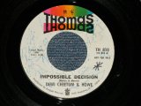 画像: DEWI CHEETUM & HOWE - IMPOSSIBLE DECISION : THIS IS MY COUNTRY(CURTIS MAYFIELD) ( Ex+++/Ex+++  WOL)  / US AMERICA ORIGINAL "PROMO"  Used 7"45  Single