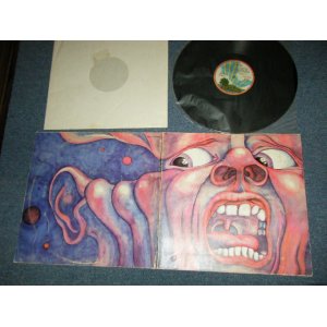 画像: KING CRIMSON  - IN  THE COURT OF THE CRIMSON KING (Ex/Ex++) / 1971 Version GERMAN REISSUE "PINK RIM Label"  Used LP 