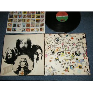 画像: LED ZEPPELIN -  III ("MO" at Bottom Label) (LOUD CUT) ( A)ST-A-702005-B B MO 〇 -A- MR (I) one ▵15193  Mastercraft PR   Do What Thou Wilt- AT              B) ST-A-702006-AA  MO MR  ▵15193-X  (2) two  Mastercraft PR  -Do What Thou Wilt- AT ) ( Ex++/Ex++, Ex+++ Looks:Ex+)  / 1970 US ORIGINAL "1st Press '1841 BROADWAY' Label" Used LP