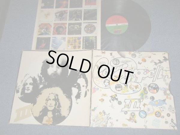 画像1: LED ZEPPELIN -  III ( Matrix #      A)ST-A-702005-A  Mastercraft PR      B) ST-A-702006-A  Mastercraft PR    Loud Cut Matrix Number !!!!  RARE!!! ) ( Ex++/Ex+++)  / 1970 US ORIGINAL "1st Press '1841 BROADWAY' Label" Used LP