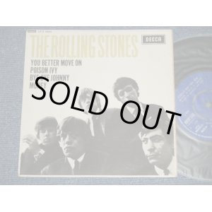 画像: THE ROLLING STONES - THE ROLLING STONES (Matrix # 1K/1K) (Ex+++/Ex+++) / 1964 UK ENGLAND  ORIGINAL Used 7"  45 rpm EP with PICTURE SLEEVE 