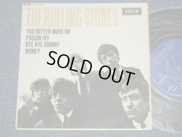 画像1: THE ROLLING STONES - THE ROLLING STONES (Matrix # 1K/1K) (Ex+++/Ex+++) / 1964 UK ENGLAND  ORIGINAL Used 7"  45 rpm EP with PICTURE SLEEVE 