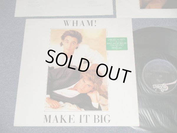 画像1: WHAM! - MAKE IT BIG  (Ex+++/MINT-)  / 1984 UK ENGLAND ORIGINAL "1st Press REVERSE BACK Cover"  Used LP