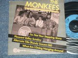 画像: THE MONKEES -  THE MONKEES EP Volume TWO (Ex++/Ex+++)  / 1981 UK ENGLAND ORIGINAL   Used 7" 45 rpm EP 