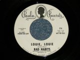 画像: BAD HABITS - LOUIE, LOUIE  : TOUCH THE SUN (MINT-/MINT-) / 1972  US AMERICA ORIGINAL "WHITE LABEL PROMO" Used 7" Single 