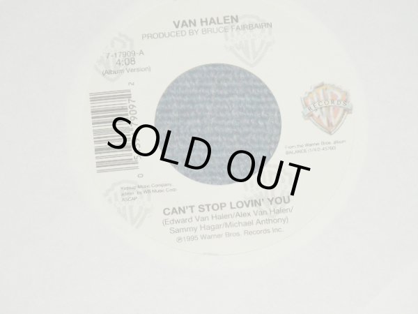画像1: VAN HALEN - CAN'T STOP LOVIN' YOU : CROSSING OVER  (NEW) / 1995  US AMERICA ORIGINAL "BRAND NEW"  7" Single 