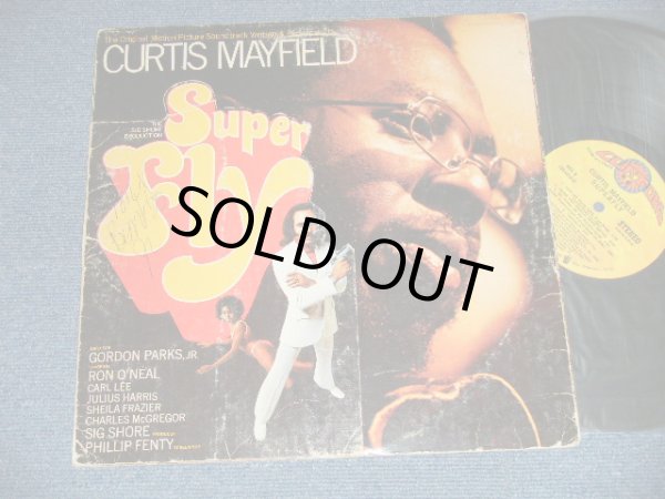 画像1: CURTIS MAYFIELD - ost SUPER FLY (VG++/Ex+ Looks:Ex++ WOFC ) / 1972 US AMERICA ORIGINAL Used LP 