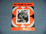 画像: MANFRED MANN - MY NAME IS JACK (SHEET MUSIC) (MINT-)   /  1968 US AMERICA  ORIGINAL  Used SHEET MUSIC  