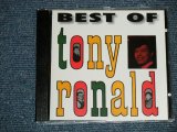 画像: TONY RONALD - BEST OF (MINT-/MINT)  /  2000 GERMANYUsed  CD Out-of-print now