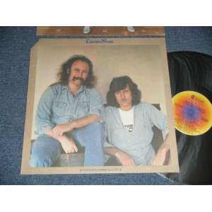 画像: DAVID CROSBY & GRAHAM NASH - WHISTLING DOWN THE WIRE ( Matrix #  A) ABCD-956-A (5)   / B) ABCD-956-B  (6)) ( Ex+++/MINT-  Cutout)  / 1976 US AMERICA ORIGINAL Used LP 