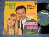 画像: FRANCE GALL En Duo Avec MAUURICE BIRAUD  ‎- LA PETITE  (Ex+/Ex++)  / 1963 FRANCE FRENCH ORIGINAL  Used Used 7" EP 