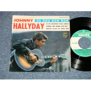 画像: JOHNNY HALLYDAY - DA DOO RON RON (Ex+/Ex++)  / 1963 FRANCE FRENCH ORIGINAL  Used Used 7" EP 