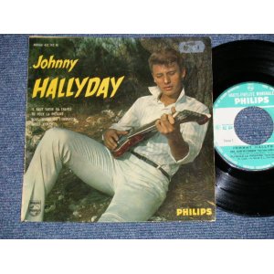 画像: JOHNNY HALLYDAY - JOHNNY HALLYDAY (Ex++, Ex+/Ex++)  / 1962 FRANCE FRENCH ORIGINAL  Used Used 7" EP 