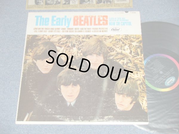 画像1: The BEATLES - THE EARLY BEATLES  ( Matrix # A)  T-1-2309-G2     B)  T-2-2309-G2 )  ( Exl+/Ex++) / 196 US AMERICA  "BLACK with RAINBOW Label" MONO Used LP 