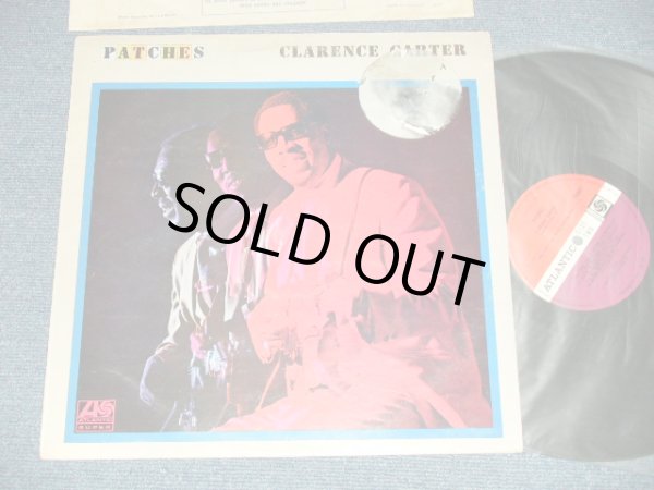 画像1: CLARENCE CARTER - PATCHES (VG, Ex/Ex+++ TEAR ON FRONT COVER) / 1970 UK ENGLAND ORIGINAL "RED & PLUM Label" Used LP  