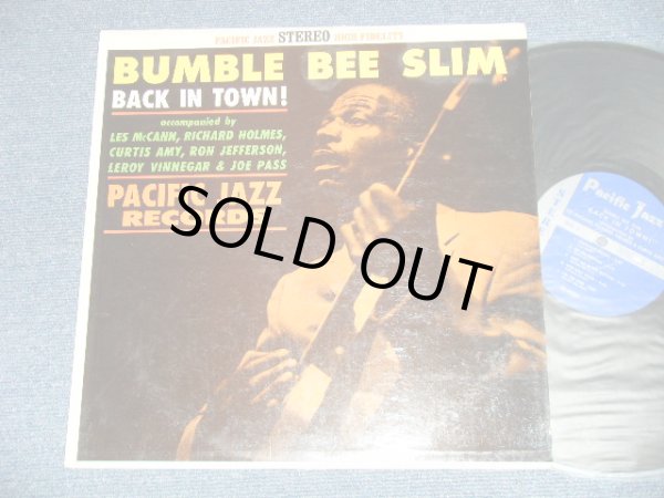 画像1: BUMBLE BEE SLIM - BACK IN TOWN ( Ex/Ex++ EDSP) / 1962 US AMERICA ORIGINAL "STEREO" Used LP  