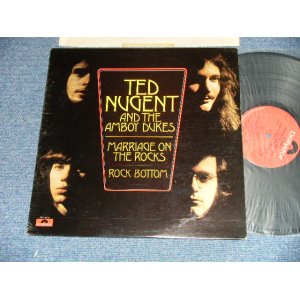 画像: TED NUGENT'S AMBOY DUKES  -  MARRIAGE ON THE ROCKS : ROCK BOTTOM   (Matrix # A) AS MW ▵20856   STERLING   B) BS MW ▵20856-x   STERLING J )  (Ex+++/MINT-) / 1970 US AMERICA ORIGINAL Used LP