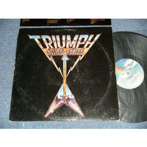 画像: TRIUMPH - ALLIED FORCES (Ex-/Ex+++ B-2,3,4:Ex)  / 1981 US AMERICA  ORIGINAL  Used LP