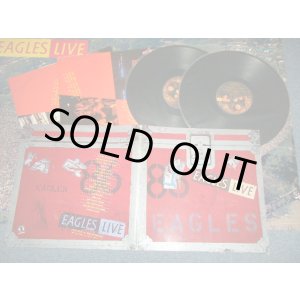 画像: EAGLES - EAGLES LIVE (Matrix # A)BB 705 A 1 SP STERLING TJ    B)BB 705 B 5 SP STERLING TJ    C)BB 705 C 7 ED STERLING    D)BB 705 D 5 ED SP STERLING  )  (Ex++/MINT-) / 1980 US AMERICA ORIGINAL  "With POSTER"  Used 2-LP's 