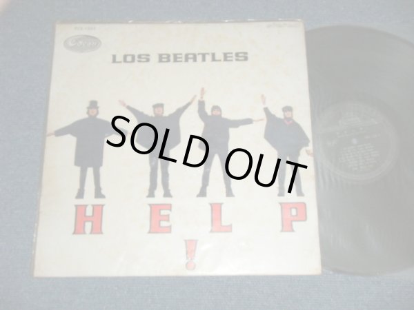 画像1: THE BEATLES - HELP! ( YEX-168-1/YEX-169-1 ) ( Ex+++/Ex+++)  / 1965 PERU ORIGINAL "Black Label" STEREO  Used LP  