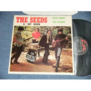画像: The SEEDS  & SKY SAXON - BAD PART OF TOWN  (MINT-/MINT-)  / 1982 FRANCE FRENCH ORIGINAL Used LP 