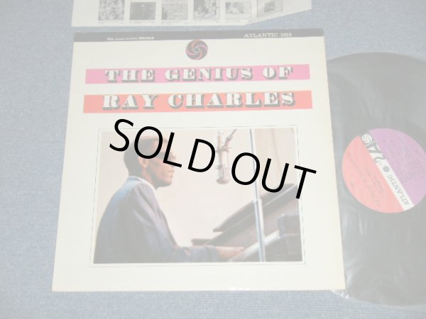画像1: RAY CHARLES -  THE GENIUS OF RAY CHARLES (Ex+++/MINT-)    / 1962 US AMERICA "RED & PURPLE Label" MONO Used LP 