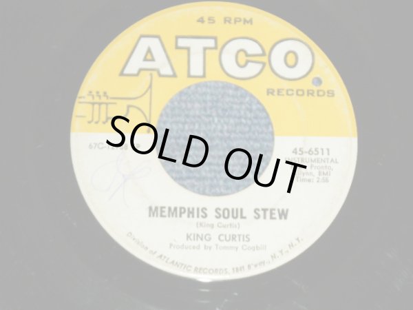 画像1: KING CURTIS - MEMPHIS SOUL STEW : BLUE NOCTURNE (Ex/Ex)  / 1967 US AMERICA ORIGINAL Used 7"45 Single 