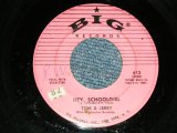 画像: TOM & JERRY (SIMON & GARFUNKEL)  -  HEY SCHOOL GIRL : DANCIN' WILD ( Ex/Ex STOL, WOL) / 1957  US AMERICA  ORIGINAL  Used 7" Single 