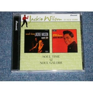 画像: JACKIE WILSON - SOUL TIME & SOUL GALORE (SEALED) / 1999 UK ENGLAND ORIGINAL "BRAND NEW SEALED"  CD 