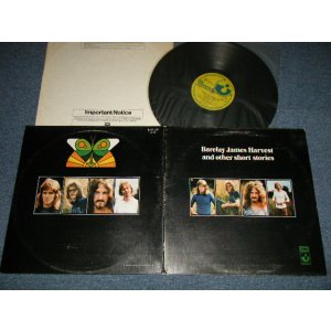 画像: BARKLAY JAMES HARVEST - AND OTHER SHORT STORIES   (A-4/B-3 )   (Ex+/Ex+++)  / 1971 UK ENGLAND  ORIGINAL  Used  LP 