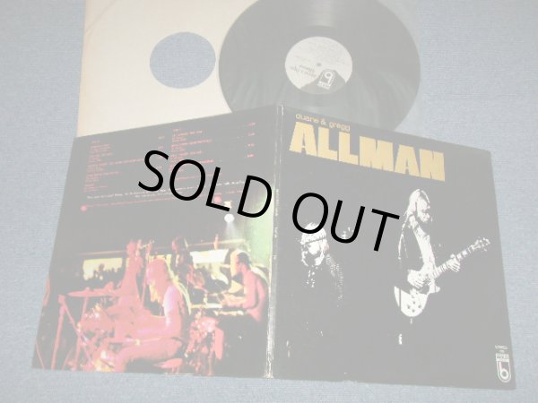 画像1: DUANE & GREGG ALLMAN (THE ALLMAN BROTHERS BAND) - DUANE & GREGG ALLMAN (MINT-/MINT- ) / 1972 US AMERICA ORIGINAL 1st press "GATE FOLD Cover" Used LP 