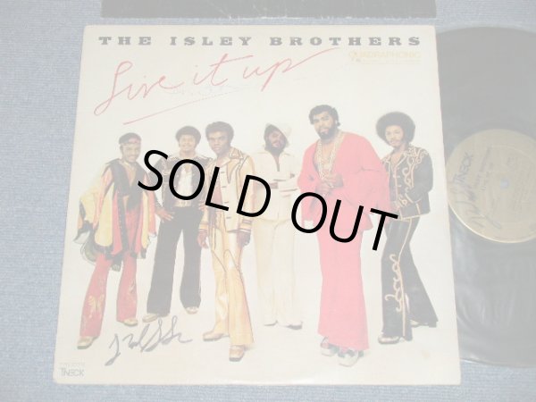 画像1: THE ISLEY BROTHERS -  LIVE IT UP  (Ex/Ex WOFC, WOL) / 0974 US AMERICA ORIGINAL "QUADRAPHONIC / 4 CHANNEL"  Used  LP 