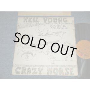 画像: NEIL YOUNG   - ZUMA : NO SONG SHEET ( Matrix #  A) MS2242 31966-1B   B) MS2242 31967-1B) ( Ex+/Ex++) / 1975 US AMERICA ORIGINAL "BROWN  Label" Used LP 