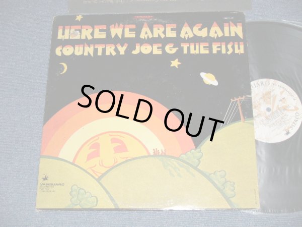 画像1: COUNTRY JOE And The FISH - HERE WE ARE AGAIN  (With INSERTS) (Ex+/Ex+++  BB)   / 1969 Version  US AMERICA "LIGHT BROWN  Label" Used LP