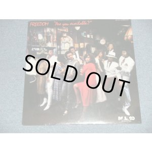 画像: FREEDOM - ARE YOIU AVAILABLE? (SEALED) / 1984  US AMERICA  ORIGINAL"BRAND NEW SEALED " LP