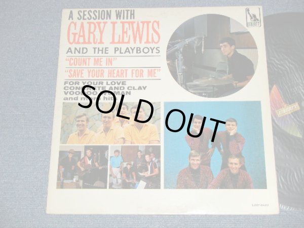 画像1: GARY LEWIS & THE PLAYBOYS -  A SESSION WITH (Ex++/Ex+++ TAPE SEAM) / 1965 US AMERICA ORIGINAL MONO Used LP 
